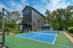 Front Yard with Private Pickleball and Basketball